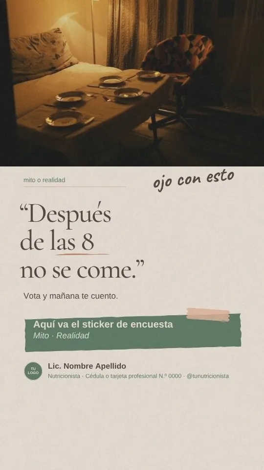 Historia del pack: Mito o realidad: después de las 8 no se come