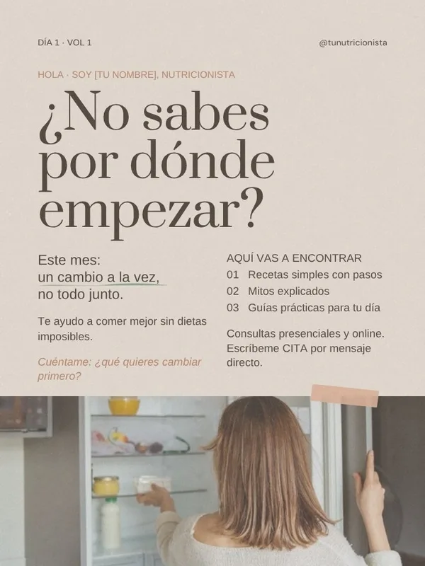 Portada del Vol 1: No sé por dónde empezar